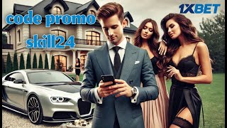 Code promo 1xBet pour Paris Sportifs et Casino  Meilleur 1xBet code promo 2024 [upl. by Adnaral515]