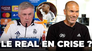 KYLIAN MBAPPE EN MARRE DE SON POSTE  ZIDANE APERCU A MADRID  ANCELOTTI SUR LE DEPART [upl. by Spense]