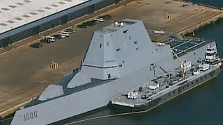 On board the USS Zumwalt the Navys pricey new battleship [upl. by Acinorav]