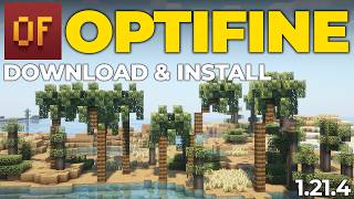 How To Download amp Install OptiFine Minecraft 1214 [upl. by Glaudia407]