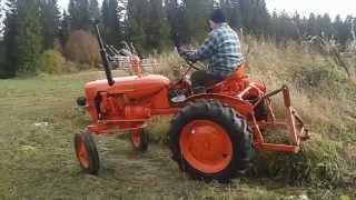 Allis chalmers D270 Diesel Vm1957 Finnish [upl. by Llennol292]