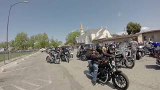 HILLON2WHEELS Hollister Bike Blessing [upl. by Iliram]