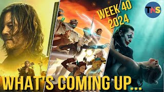 Week 40 2024  Whats Coming UpTV amp Movies [upl. by Frants514]