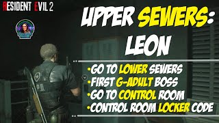 How to Get to the Control Room in Resident Evil 2 Leon [upl. by Publia]