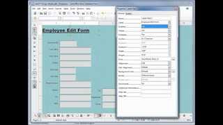 LibreOffice Base 07 Design Mode Basics [upl. by Anide903]