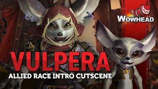 Vulpera Allied Race Intro Cutscene [upl. by Cobb]