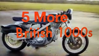 5 More British 1000cc Motorcycles [upl. by Aihsila888]