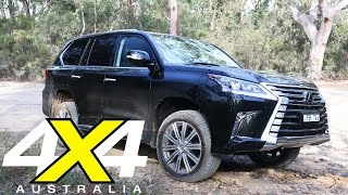 Lexus LX 570  Road Test  4X4 Australia [upl. by Mir]