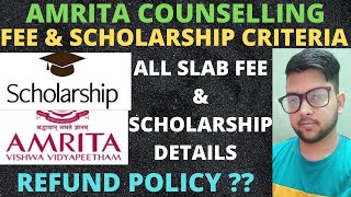 Amrita counseling 2021  Amrita Scholarship criteria  Minimum CGPA for slab 1  2 amp 3 Amrita2021 [upl. by Ynafets333]