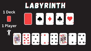 How To Play Labyrinth Solitaire [upl. by Enedan24]