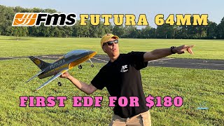 FMS Futura 64mm EDF  First EDF RC Plane [upl. by Yaniv]