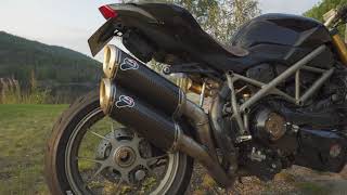 Ducati Streetfighter 1098 S  Full Termignoni Exhaust Sound [upl. by Jann763]