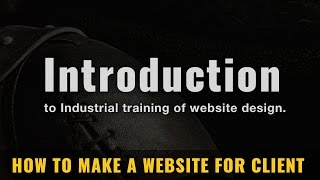 How to make a website professionally  Introduction in Hindi [upl. by Tobi]