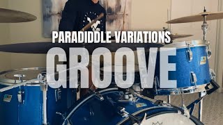 Paradiddle Variations Groove  Throwback Drums [upl. by Bethena]