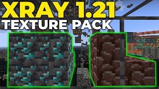 XRay Texture Pack for Minecraft 121  How To Get XRay in Minecraft [upl. by Aihsined]