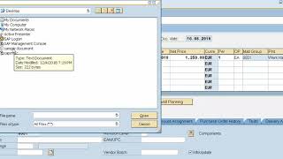 How To Attach Document In SAP  Attach Document To Purchase Order [upl. by Balough]