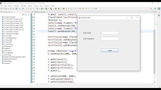 JLabel Example in Java Swing  Lecture  74  Learn Programming [upl. by Novla]