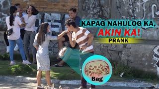 KAPAG NAHULOG KA AKIN KA PRANK  Kilig moments overload [upl. by Eirruc]