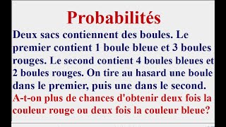 Calculs de probabilité et arbre pondéré [upl. by Detta417]