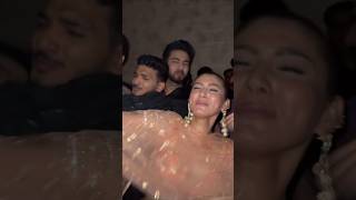 3 Bigg Boss Winners Munawar Faruqui Elvish Yadav amp Sana Makbul DANCING At Diwali Party  dance [upl. by Shimkus218]