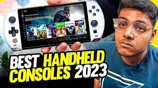 5 Best HANDHELD Gaming Consoles In India In 2023 HINDI [upl. by Oirelav]