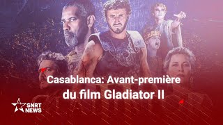 Gladiator II présenté en avant première en présence de l’équipe de production exécutive ma [upl. by Rowney]