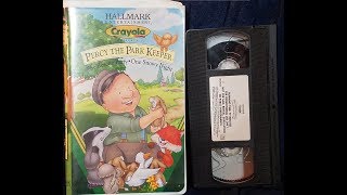 Crayola presents Percy the Park Keeper The Rescue PartyOne Snowy Night ULTRARARE 1998 VHS [upl. by Trilly]