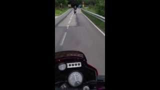 yamaha tdr 250 vs honda vtr 250 [upl. by Mcquoid]