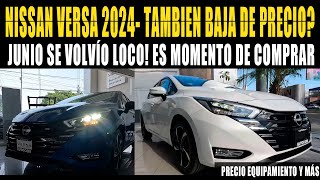 NISSAN VERSA 2024 🔴 BAJA DE PRECIO EN MÉXICO TAMBIEN [upl. by Nnaeiram916]