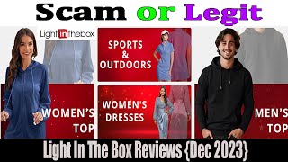 Light In The Box Reviews Dec 2023 Check The Legetmacy amp Watch Video Now  Scam Advisor Report [upl. by Esilehs]