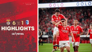 ResumoHighlights  SL Benfica 61 FC Vizela [upl. by Mayhew]