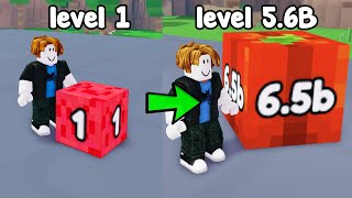 Unlocked Max Level Block In Merge Simulator Roblox [upl. by Elery]