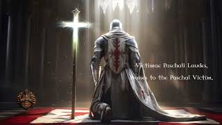 Gregorian Chant 432Hz  Victimae Paschali Laudes  Templar Chant [upl. by Nosnek314]