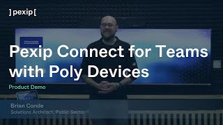 Pexip Connect for Teams with Poly Devices Demo [upl. by Lessirg]