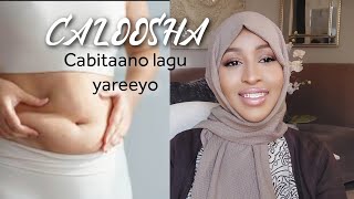 CALOOSHA  CABITAAN  LAGU RIDO  BELLY FAT Asiyas tv show somaliyoutube [upl. by Rois]