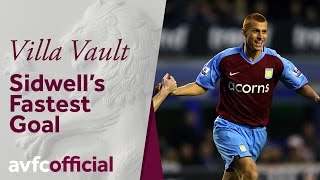 Villa Vault Sidwell scores fastest goal in 0809 season [upl. by Sandye]