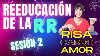 Trabajamos la RR Sesión 2 dislalias pronunciación rotacismo ejerciciosR estimulación rr [upl. by Adnylem]