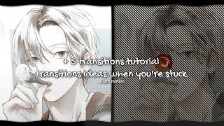 alight motion 5 transitions tutorial ♪ 54 [upl. by Collum289]