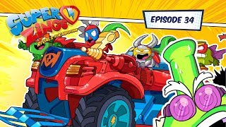 ⚡SUPERTHINGS EPISODES🎁 SuperZings Adventures 🎂 Ep 34 RON RONS BIRTHDAYS CARTOON SERIES for KIDS [upl. by Adnuahsal257]