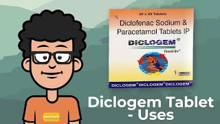 Diclogem Tablet Uses  Diclogem Tablet dose  Diclogem Tablet review  Diclogem Tablet Side effects [upl. by Neerahs]