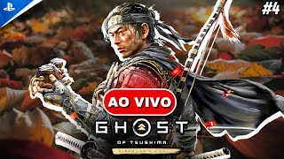 GHOST OF TSUSHIMA directors cut Gameplay Completa no PS5  pela PRIMEIRA VEZ  4 [upl. by Wilhide347]