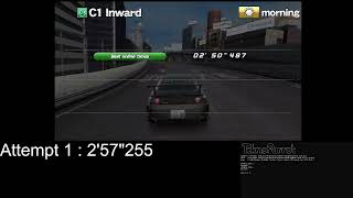 WANGAN MIDNIGHT 6 TIME ATTACK PC  C1 INWARD [upl. by Wearing984]