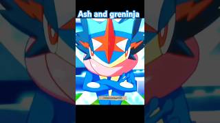 Ash and greninja 🌋👍🏻🔥 pokemon greninja ashpokemon 2024 [upl. by Aretina]