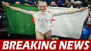 Kaylia Nemour Wins Algeria’s First Gymnastics Gold At Paris Olympics 2024 [upl. by Naitirb]