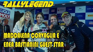 RallyLegend  Enea Bastianini e Maddalena Corvaglia guest star [upl. by Farny32]