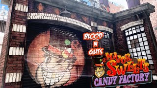 Major Sweets Candy Factory  HHN 33 House Walkthrough [upl. by Aramas]