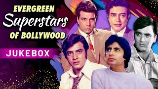 Evergreen Superstars Of Bollywood  Amitabh Bachchan  Jeetendra  Dharmendra  Classic Hindi Songs [upl. by Ainevul]