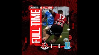 Crusaders 10 Ballymena United 261024 [upl. by Harpp]