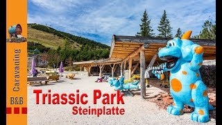 Campingurlaub in Österreich TirolTirol Camp  Fieberbrunn Steinplatte  Triassic Park [upl. by Anelys]