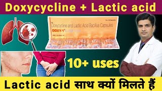 पावरफुल एंटीबायोटीक दवा । Doxycycline and lactic acid bacillus capsules [upl. by Evilc454]